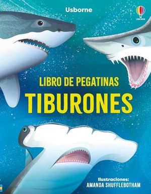 TIBURONES.  LIBRO DE PEGATINAS