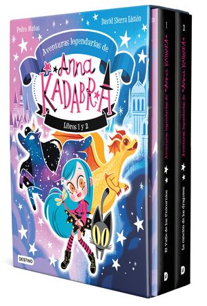 ESTUCHE AVENTURAS LEGENDARIAS ANNA KADABRA 1 Y 2