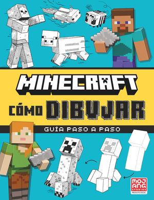 MINECRAF COMO DIBUJAR.   GUIA PASO A PASO