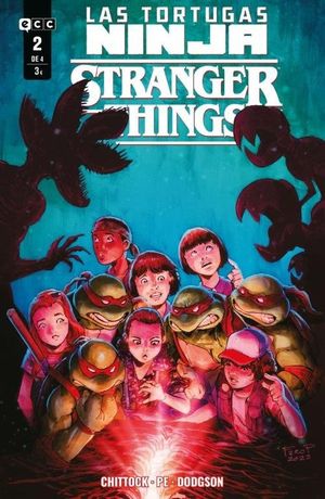 LAS TORTUGAS NINJA/STRANGER THINGS NM. 2 DE 4