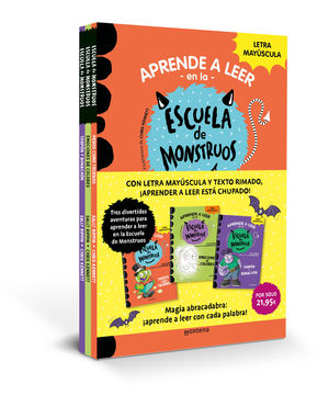 PACK CON LOS LIBROS 7, 8 Y 9.  ESCUELAS DE MONSTRUOS