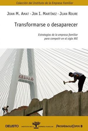 TRANSFORMARSE O DESAPARECER