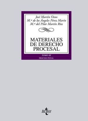 MATERIALES DE DERECHO PROCESAL TOMO III